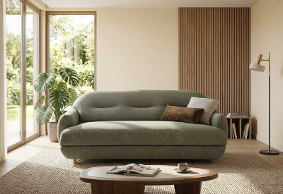 Sofa Bed Plum